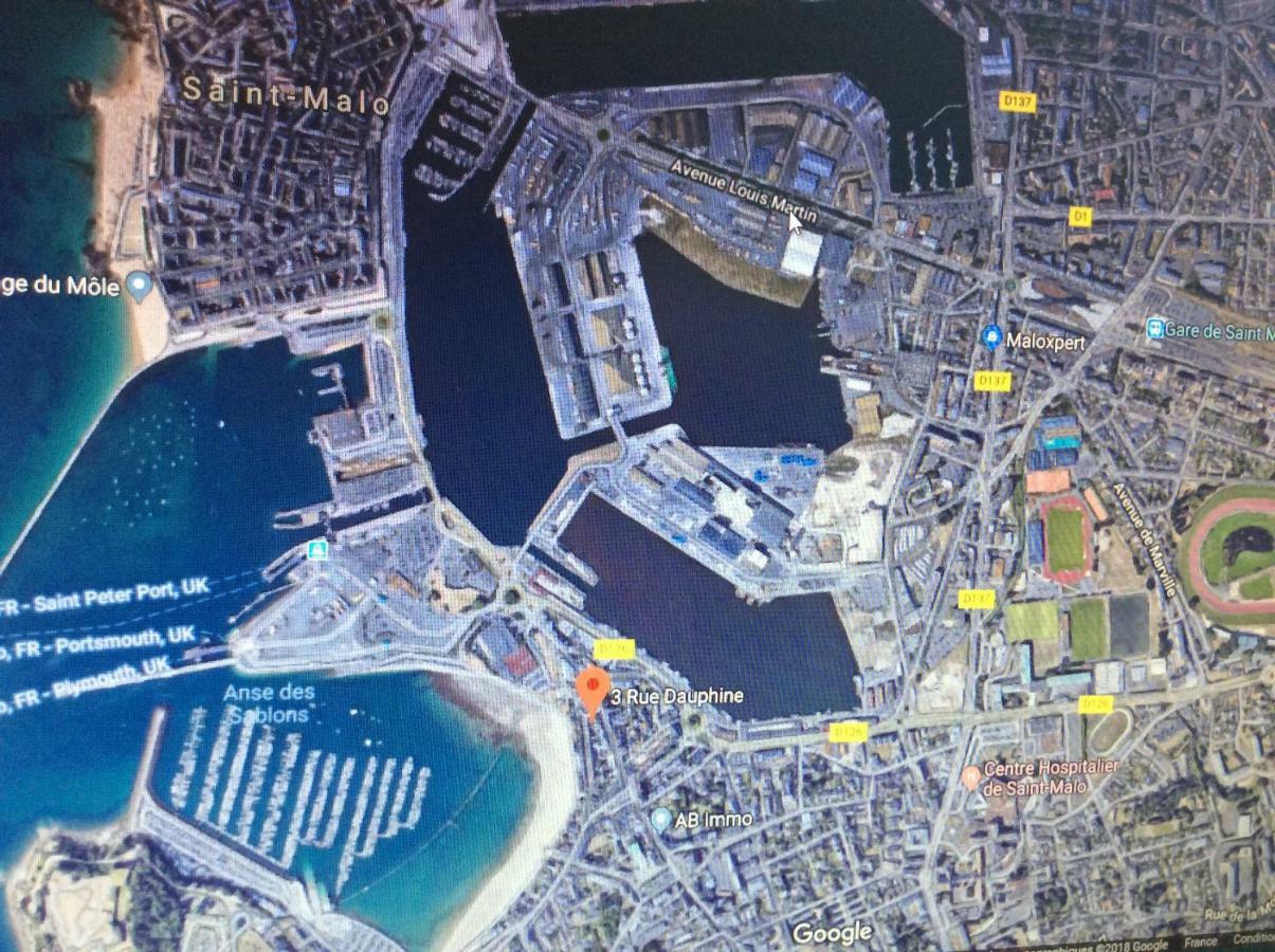 Le Dauphine 20M De La Plage Saint-Malo Exterior photo
